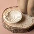 Handmade ceramic St. James Shell Natural
