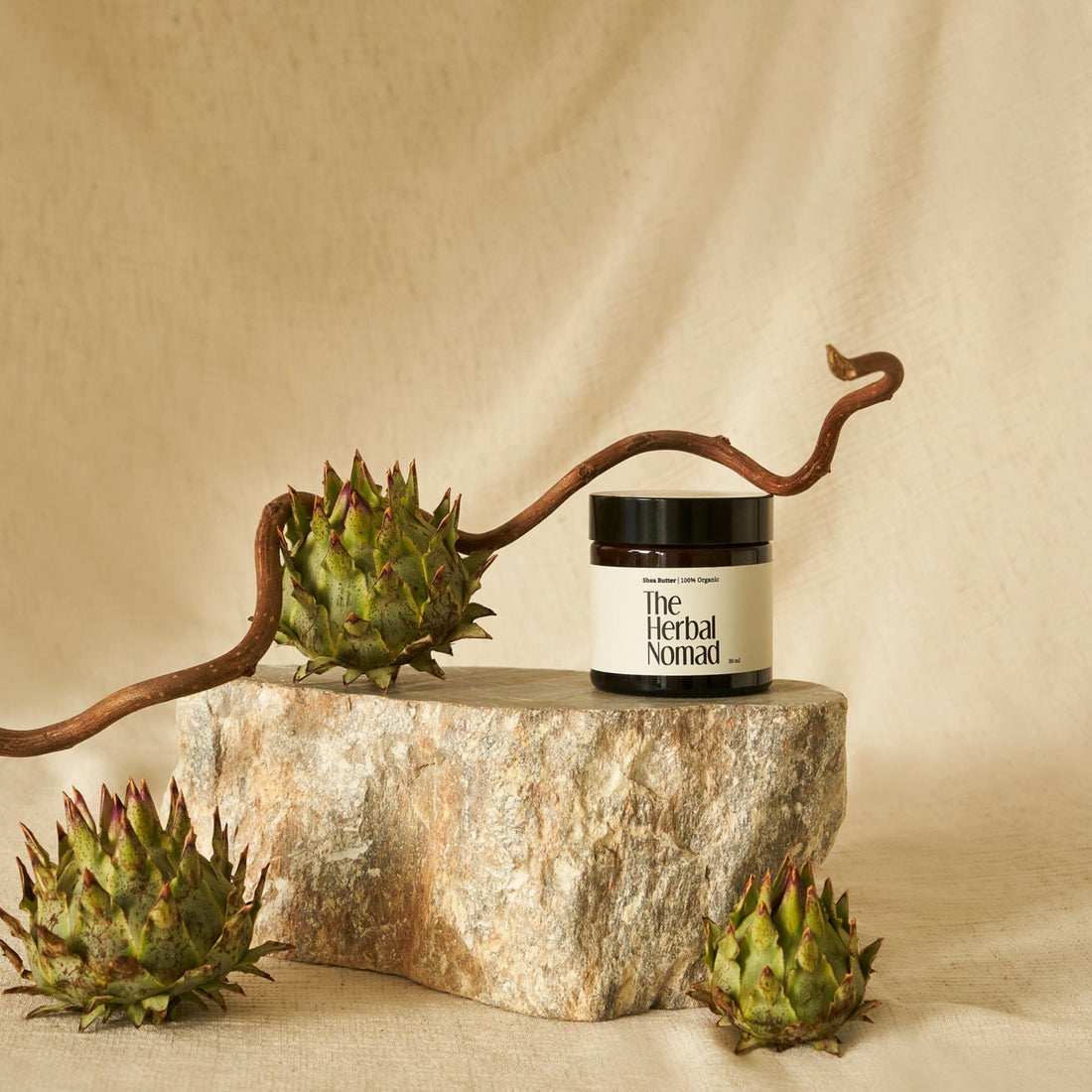Shea Butter, whipped cream and melt directly on your skin. 100% Organic.